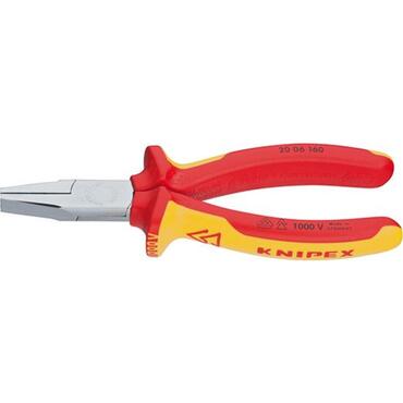 VDE flat-nose pliers with composite grip type 5171